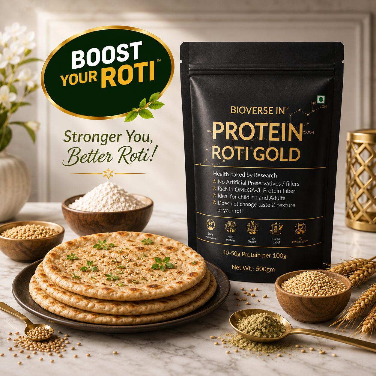 Protein Roti Gold