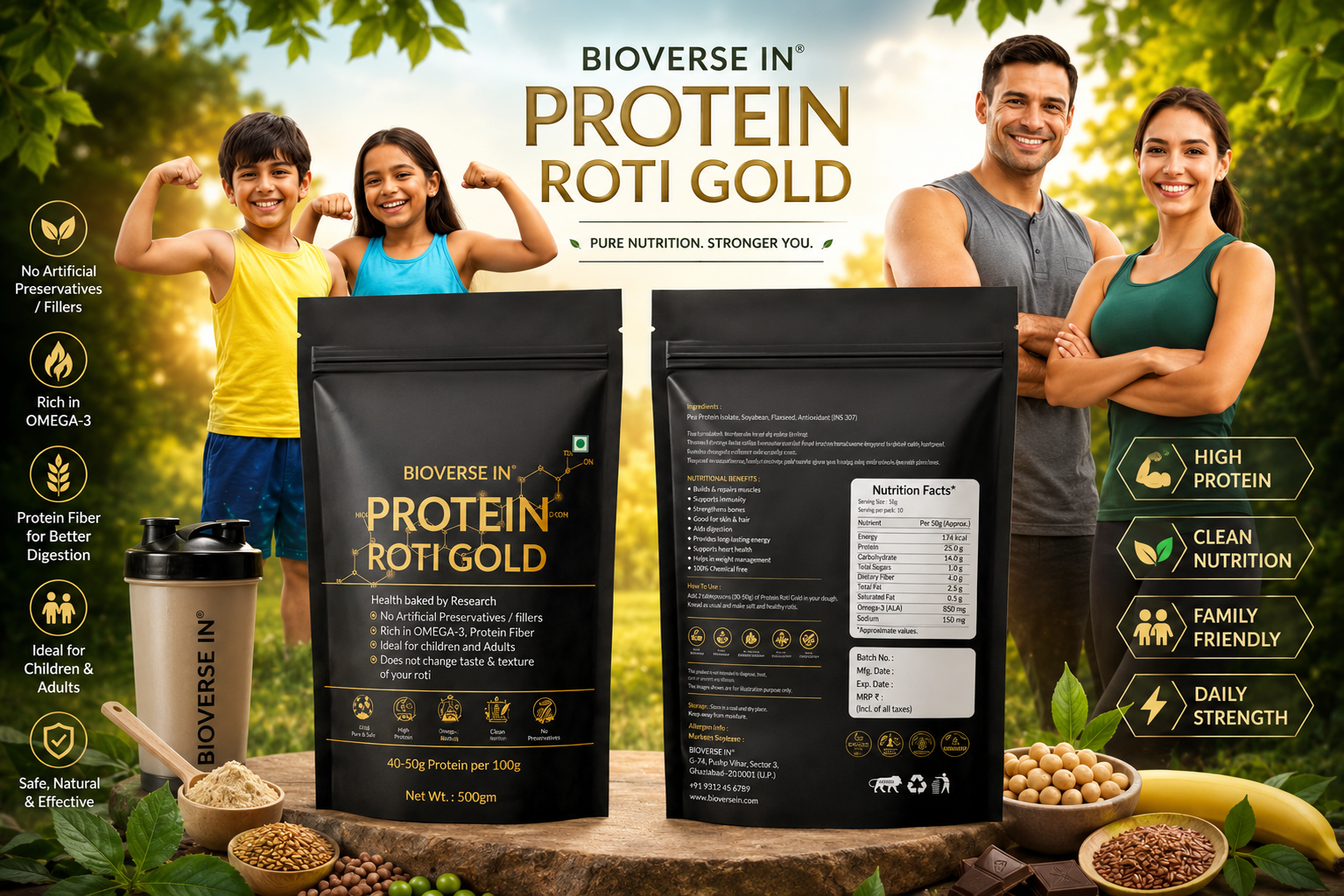 Protein Roti Gold